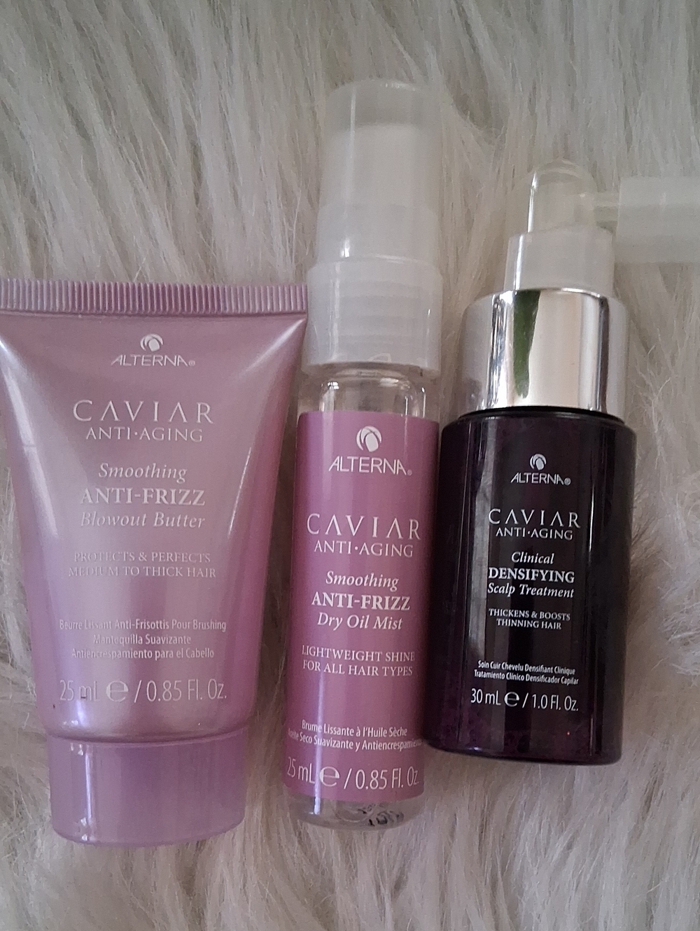 Caviar Anti-Aging Smoothing Anti-Frizz Hair Treatment Trio